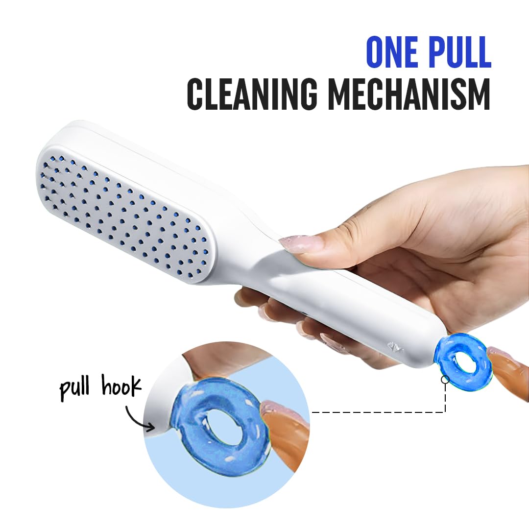 BELVONA SmoothLoop™ Self-Cleaning Comb
